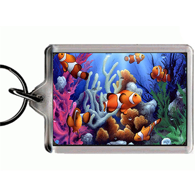 3D KEYRING CLOWN FISH